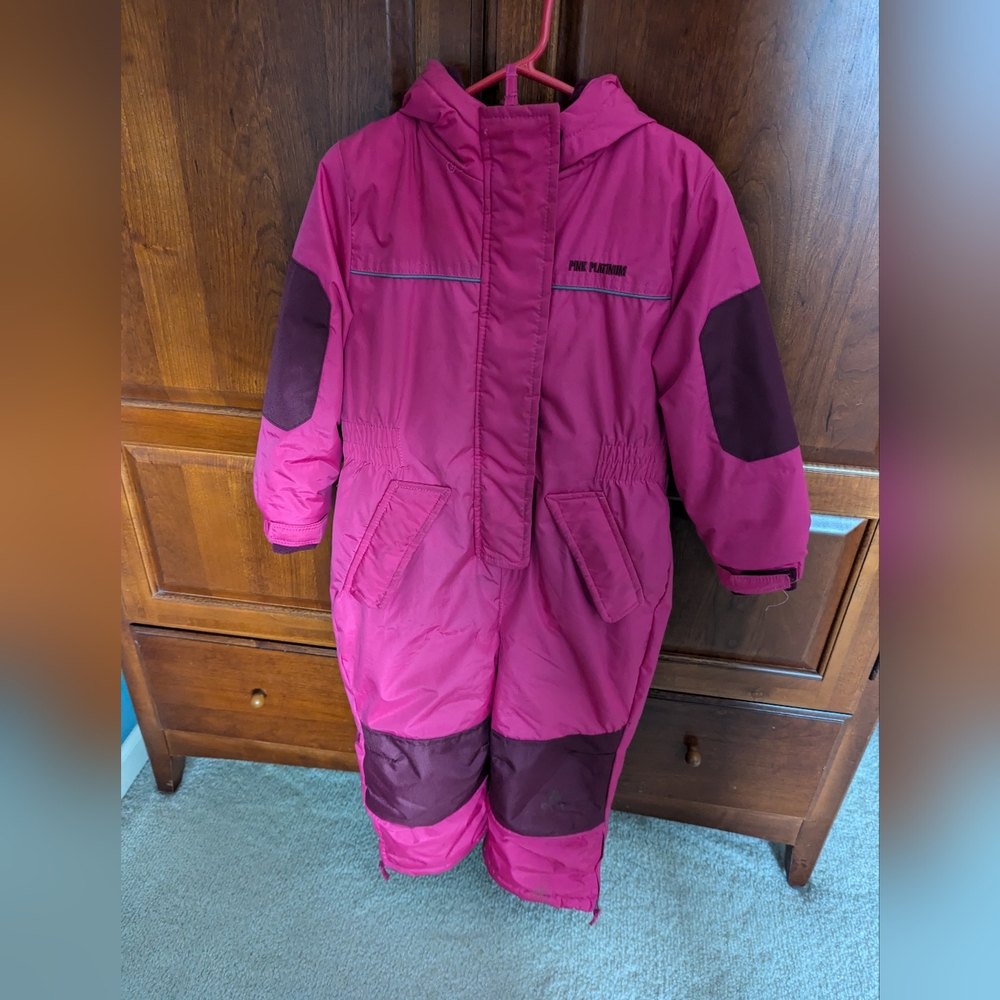 Pink Platinum Snowsuit size 4T